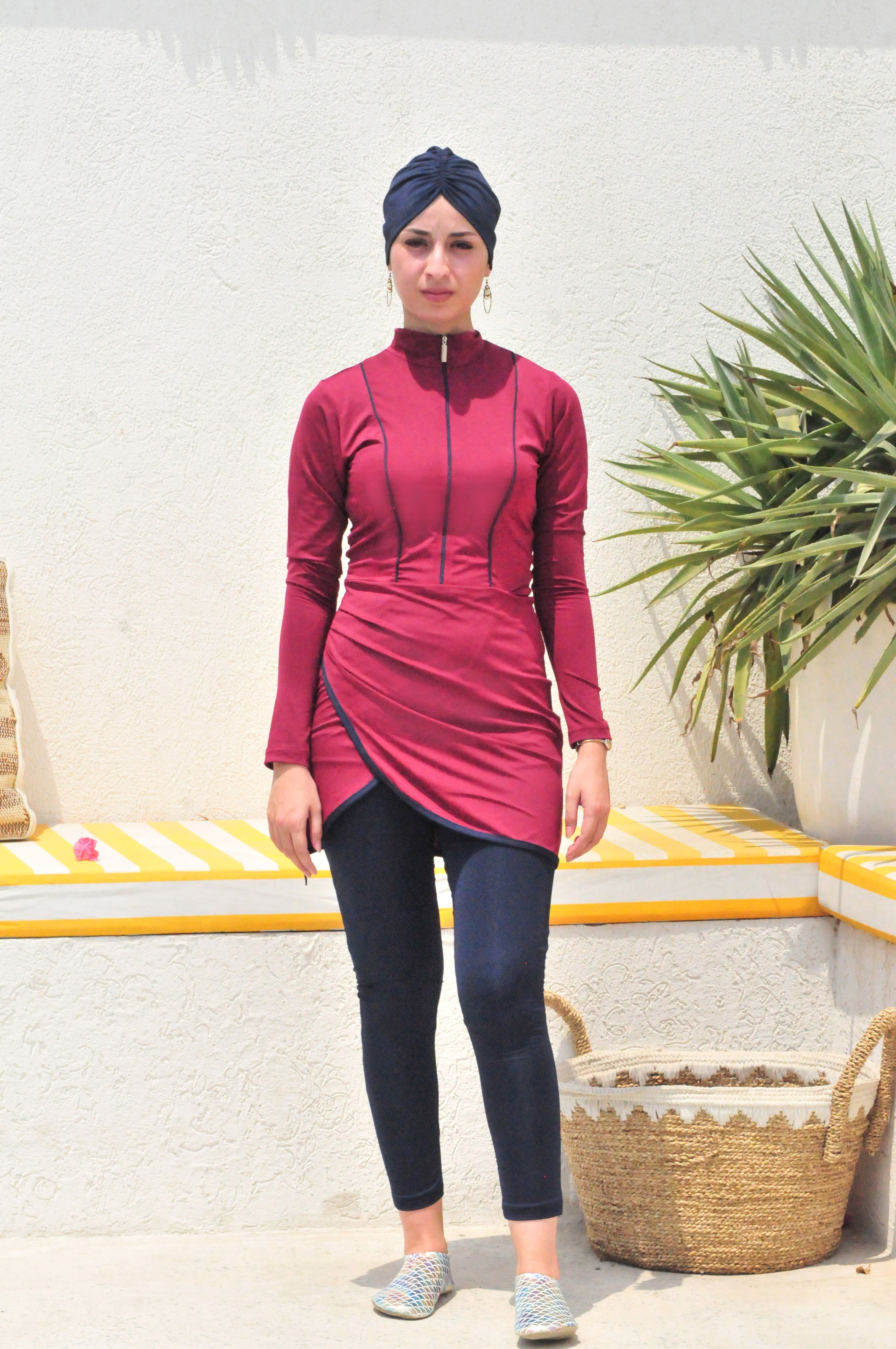 Berry Twist Modest Swim Set