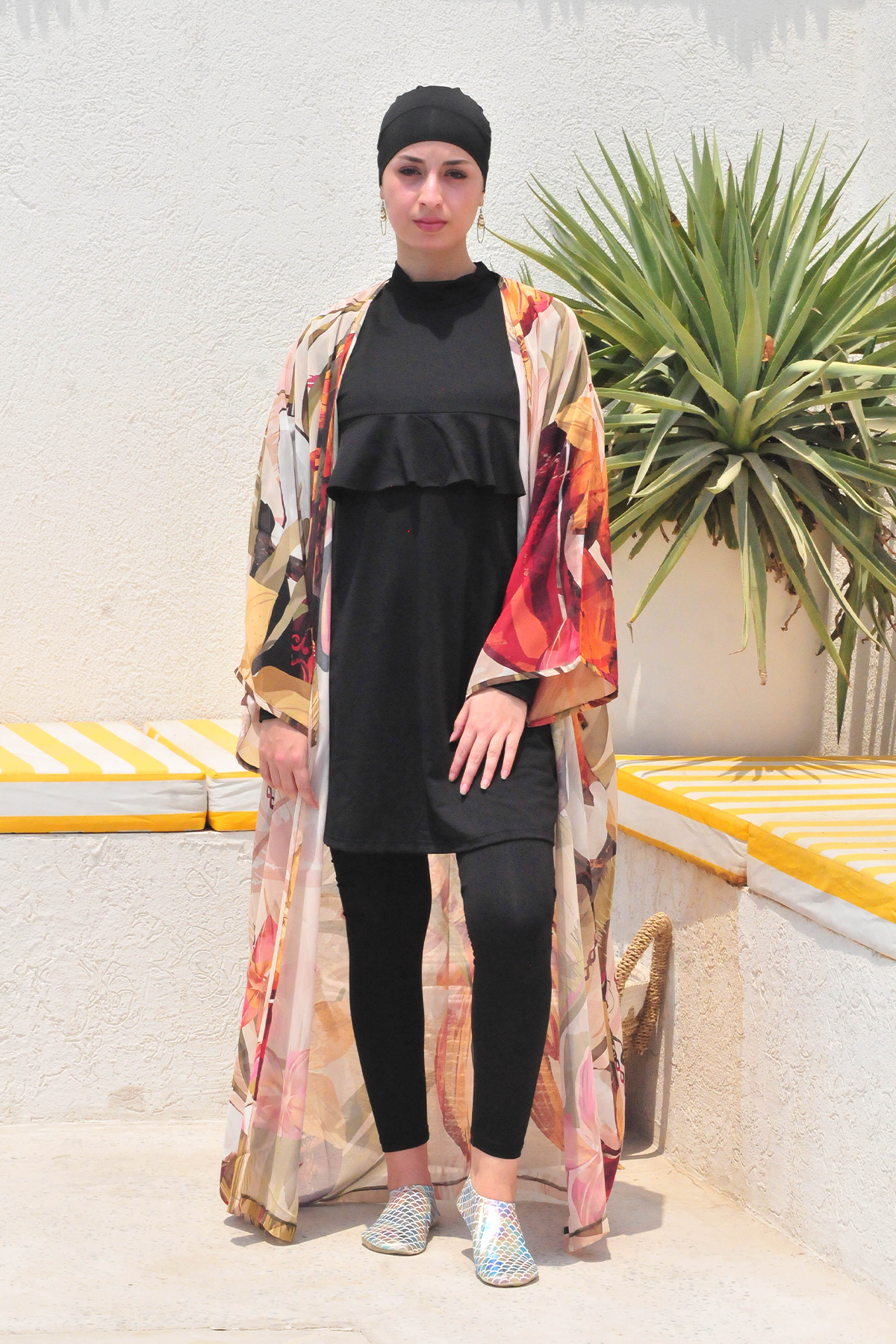 Sunset Floral Kimono