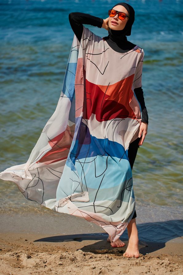 Crown of Beach Cover-up Kimono
